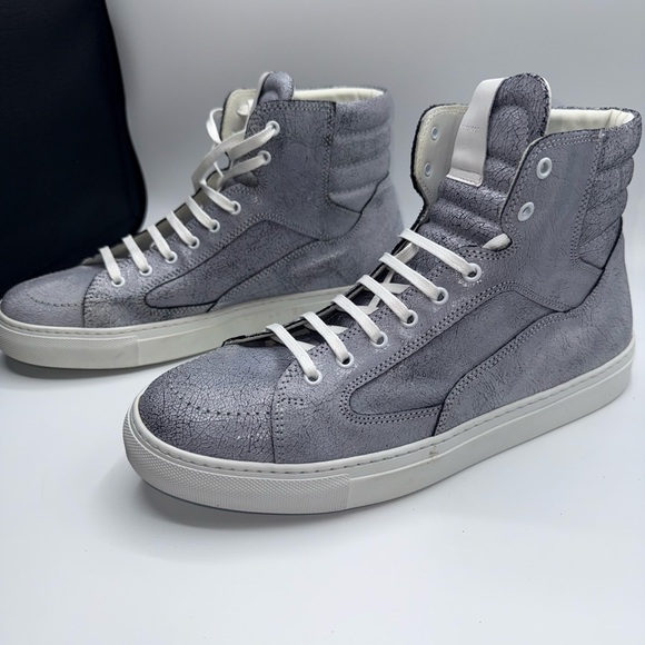 Public School grey leather sneakers size 11 - Picture 2 of 15
